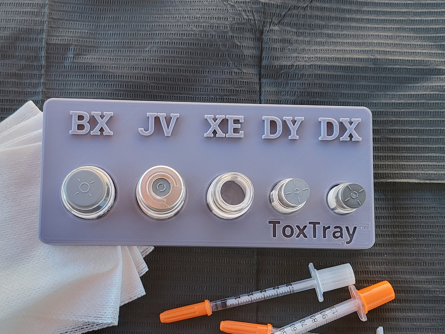 Gen2 MultiTray with Daxxify, Botox Spill Reducing ToxTray, Botox, Xeomin, Dysport, and Jeuveau. MedSpa Aesthetic Nurse Injectors, NP, PA's, MD's Beauty Nurse. Nurse Gift