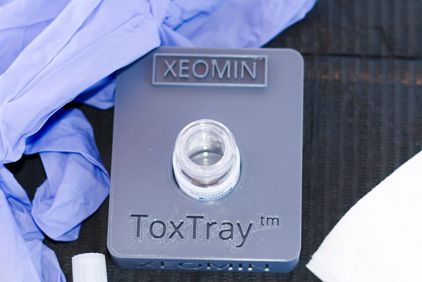 Single ToxTray for Xeomin, Botox Spill Reducing ToxTray Tower Xeomin Holder,  MedSpa Aesthetic Nurse Injectors, NP, PA's, MD's, Beauty Nurse Gift