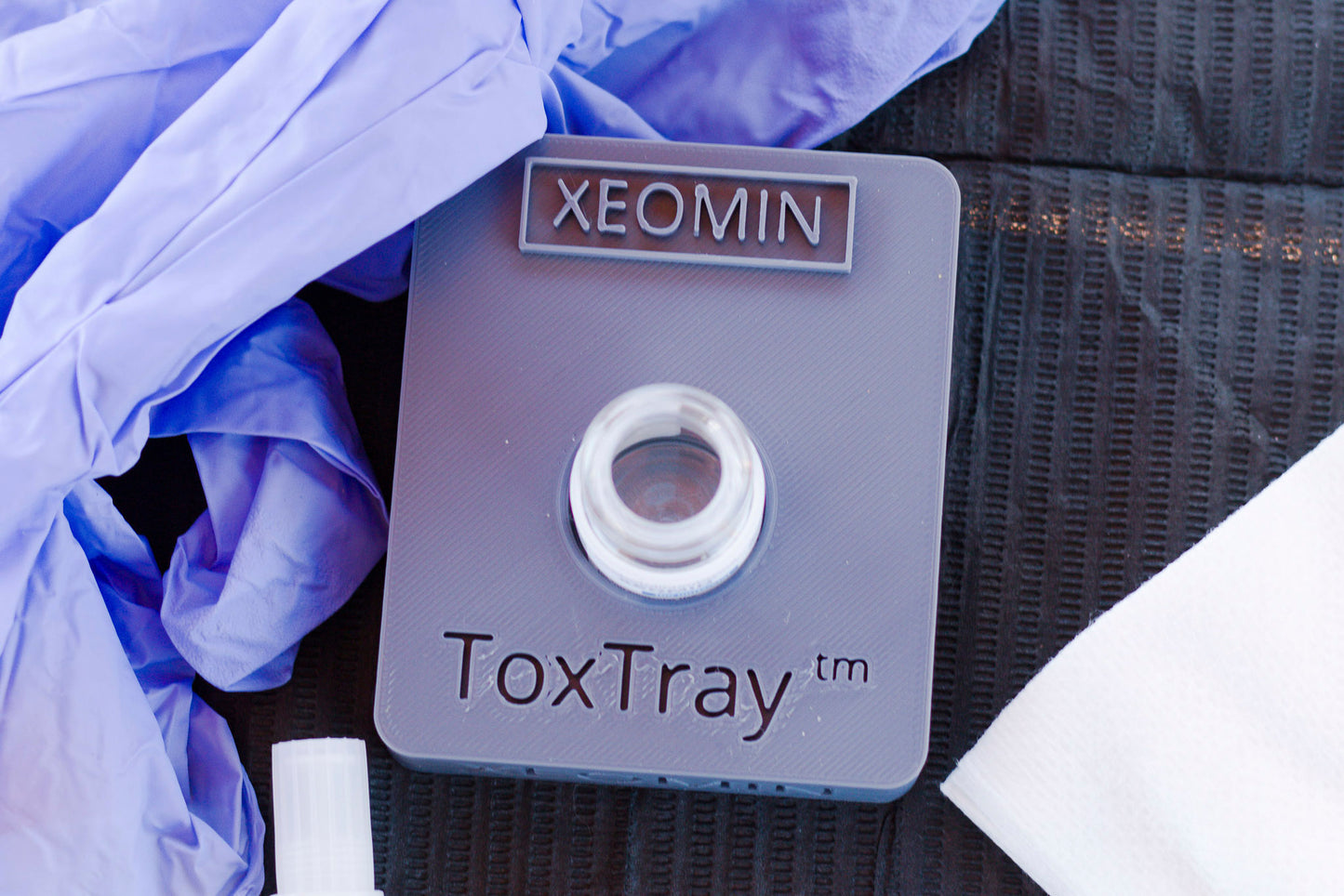 Single ToxTray for Xeomin, Botox Spill Reducing ToxTray Tower Xeomin Holder,  MedSpa Aesthetic Nurse Injectors, NP, PA's, MD's, Beauty Nurse Gift